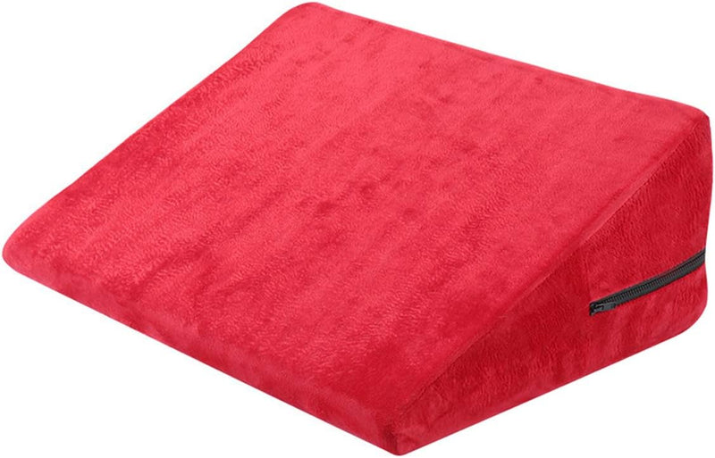 Keilkissen für Bett und Sofa aus Schaumstoff mit Abnehmbarem und Waschbarem Gesteppte Abdeckung,Rück