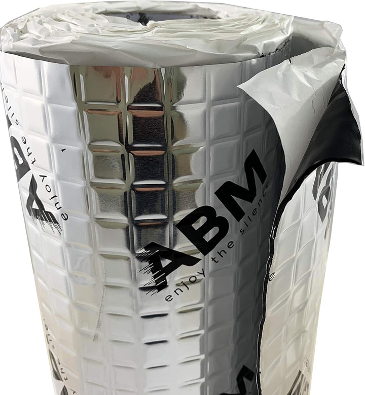 ABM 2 qm ALUBUTYL Globaler Produzent Dämmmatte selbstklebend Anti Dröhn Matte 40 cm x 5 Meter 400x50