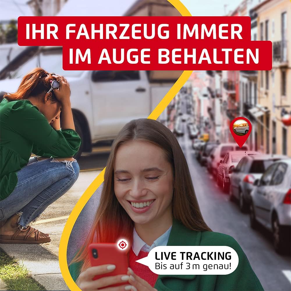 Prothelis Meintal GPS Tracker Auto Wohnmobil Motorrad mit Akku Laufzeit bis 500 Tage | Peilsender mi