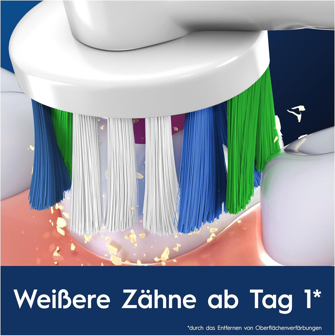 Oral-B Pro 3DWhite Aufsteckbürsten für elektrische Zahnbürste, 12 Stück, aufhellende Zahnreinigung,