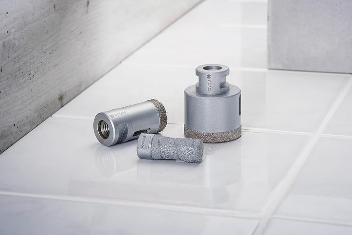Bosch 1x Diamanttrockenbohrer Dry Speed Best for Ceramic (für Trockenbohren von Hartkeramik, Ø 10 x