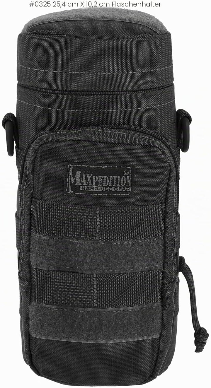 Maxpedition Flaschenhalter Schwarz, Schwarz