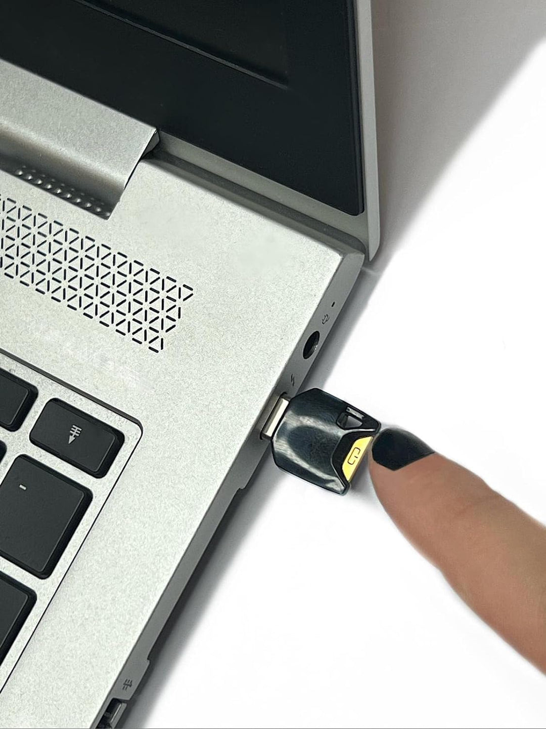 Winkeo-C FIDO2 Sicherheitsschlüssel, passwortlos und Zwei-Faktor-Authentifizierung, für PC, Tablet u