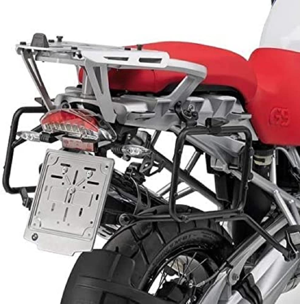 Topcase Träger Aluminium Monokey Koffer mit Alu Platte oder Max. Zuladung 6 kg BMW