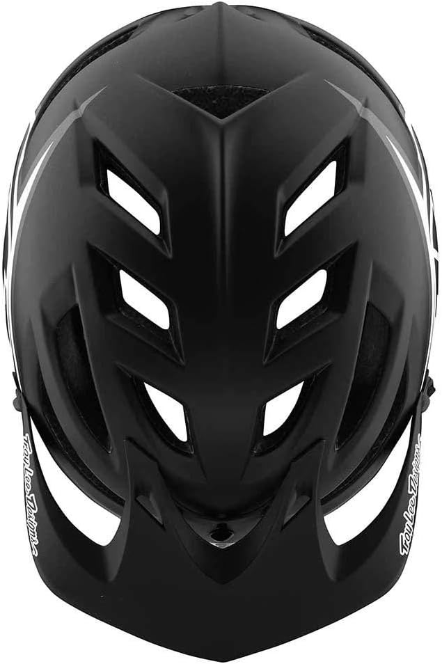 Troy Lee Designs A1 Classic Fahrradhelm (Black/White,XL/XXL)
