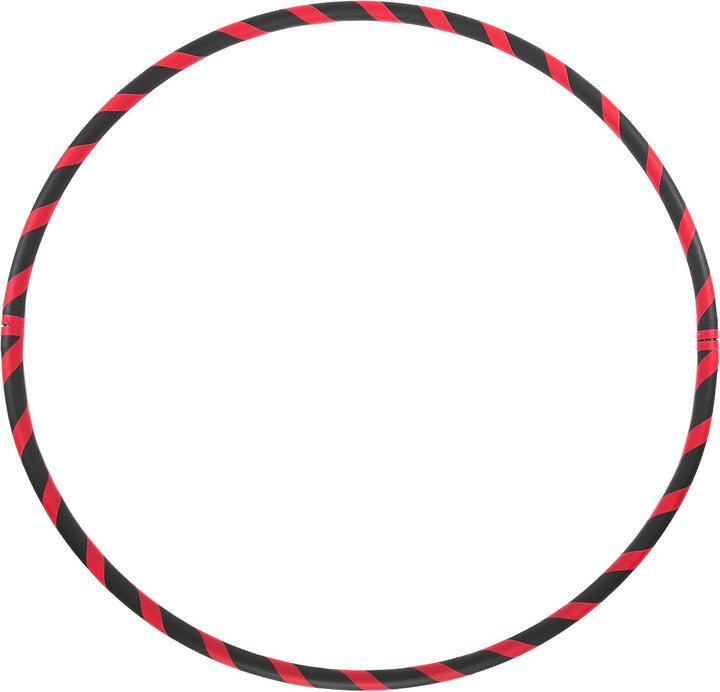 Faltbarer Anfänger Hula Hoop Reifen, Ø90/95/100/105cm Ø95cm Rot, Ø95cm Rot