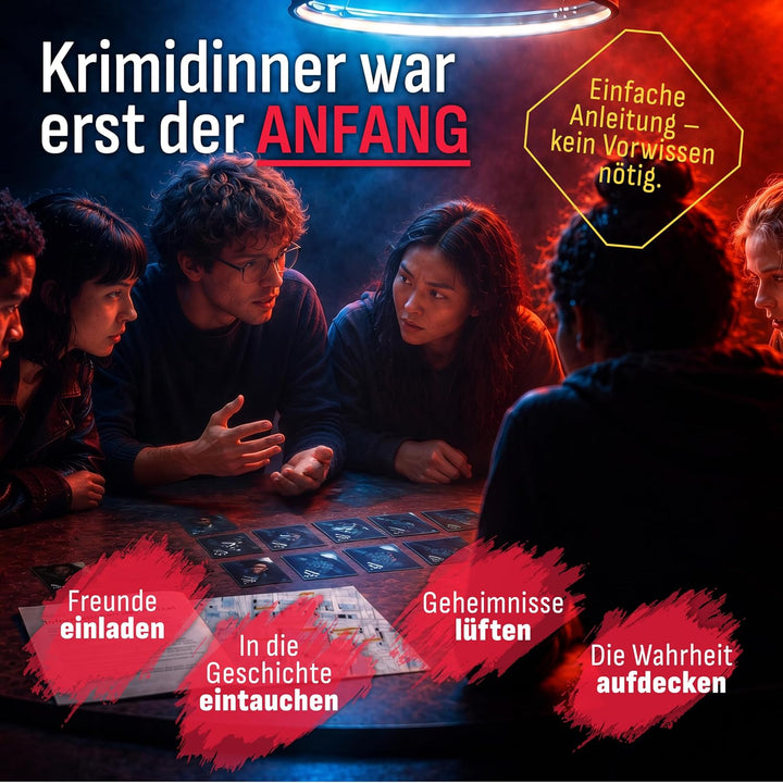 Endstation - Krimidinner für 6 Personen