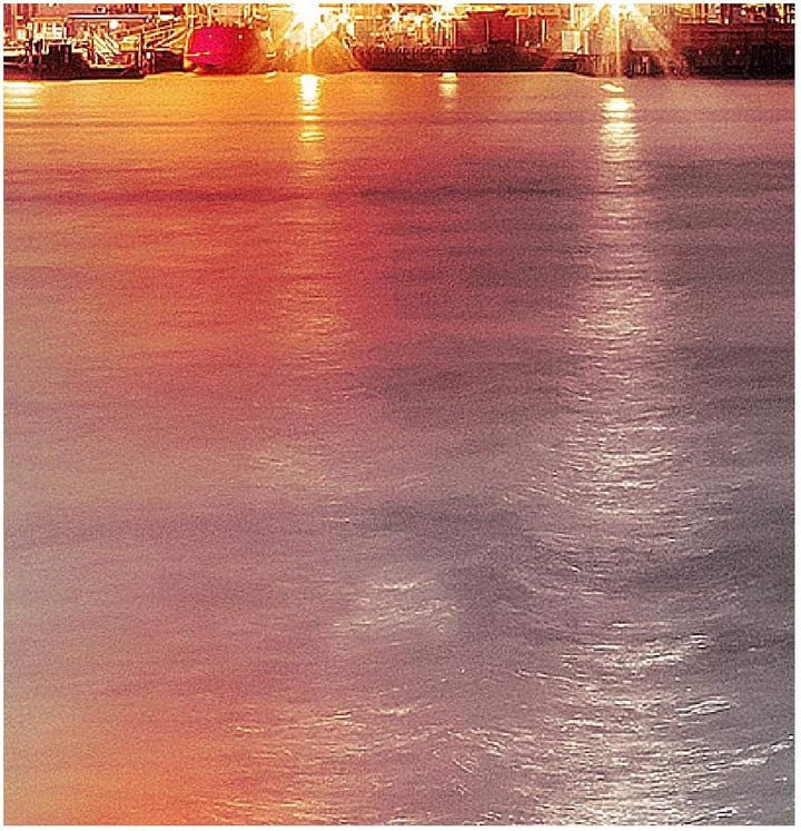 Runa Art Wandbilder New York Bild XXL Wohnzimmer Büro Rot Stadt Skyline 120 x 80 cm 3 Teilig 014031b