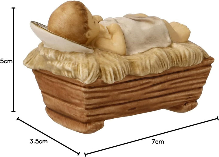 Goebel Figur Jesuskind, aus Steingut gefertigt, Höhe 5cm, 41-661-01-1