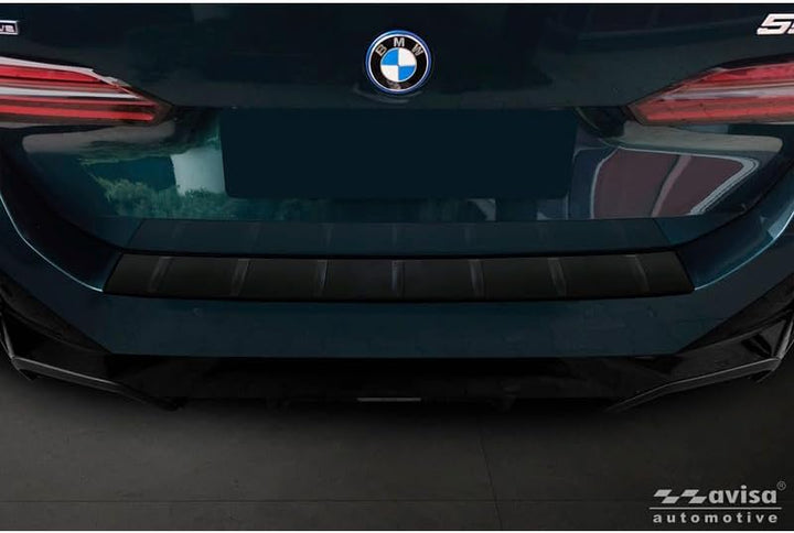 Avisa Matt-Schwarz Edelstahl Heckstossstangenschutz kompatibel mit BMW 5er Touring (G61) 2024- inkl.