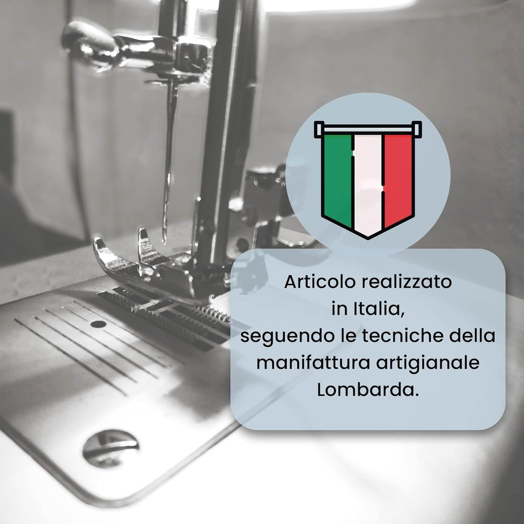 Italian Bed Linen MB Home Italy “Elegant” Sommer-steppdecke, Wasser Grün/Dunkel Grau, 260x270 cm 260