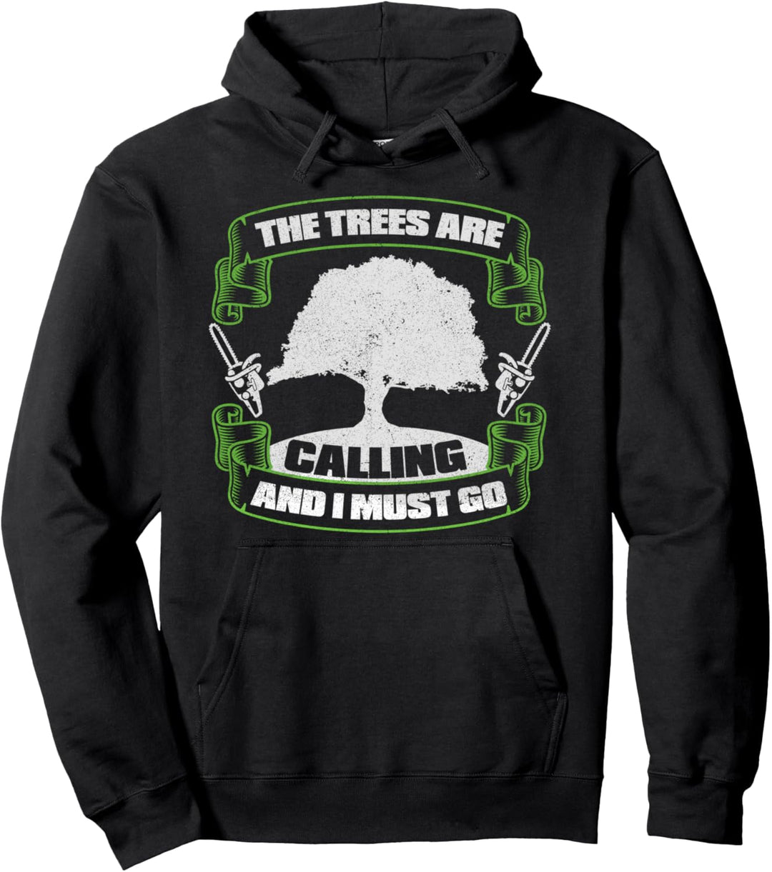 Baumklettern Baumpfleger Baum Wald - Arborist Baumkletterer Pullover Hoodie