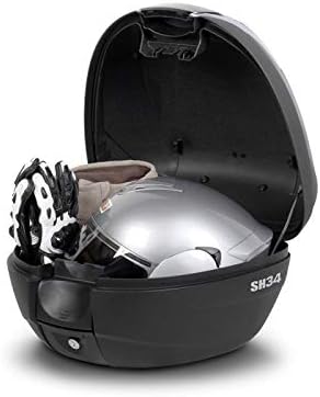 SHAD D0b34106 - Koffer oder Tasche hinten, für Roller oder Motorrad sh34 Carbon Look