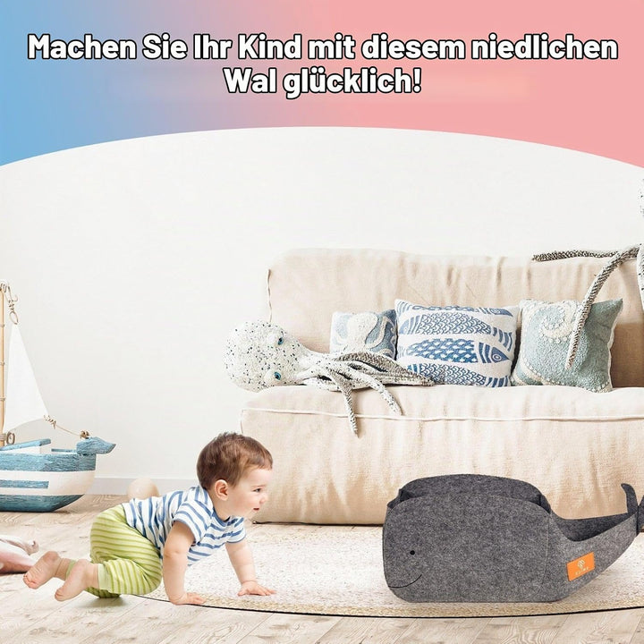 Swics® Aufbewahrungsbox Kinder | 30 L | Spielzeugkiste aus Filz | Perfekte Aufbewahrung für jedes Ka
