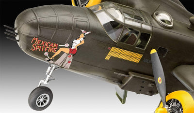 Revell 4977 B-25C/D Mitchell Zubehör, Unlackiert