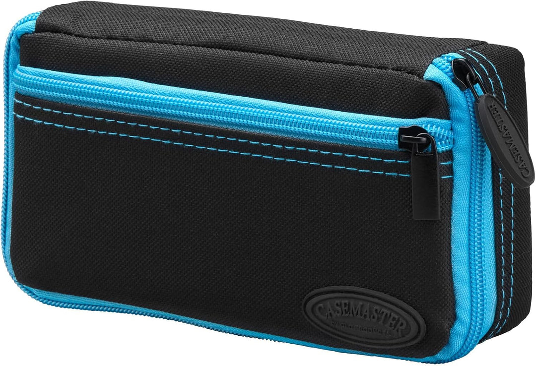 Casemaster Plazma Dartkoffer für weiche Dartpfeile mit Stahlspitze, für 3 Dartpfeile und integrierte