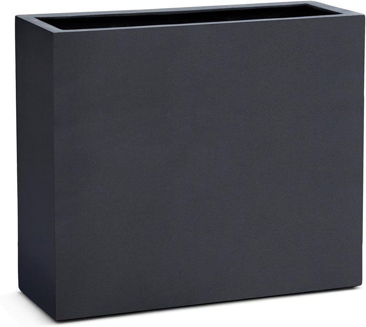 ESCHBACH® Pflanzkübel HIGH Box 80 Anthrazit Schwarz Raumteiler XL * 80 x 30 x 68 cm * 10 Jahre Garan