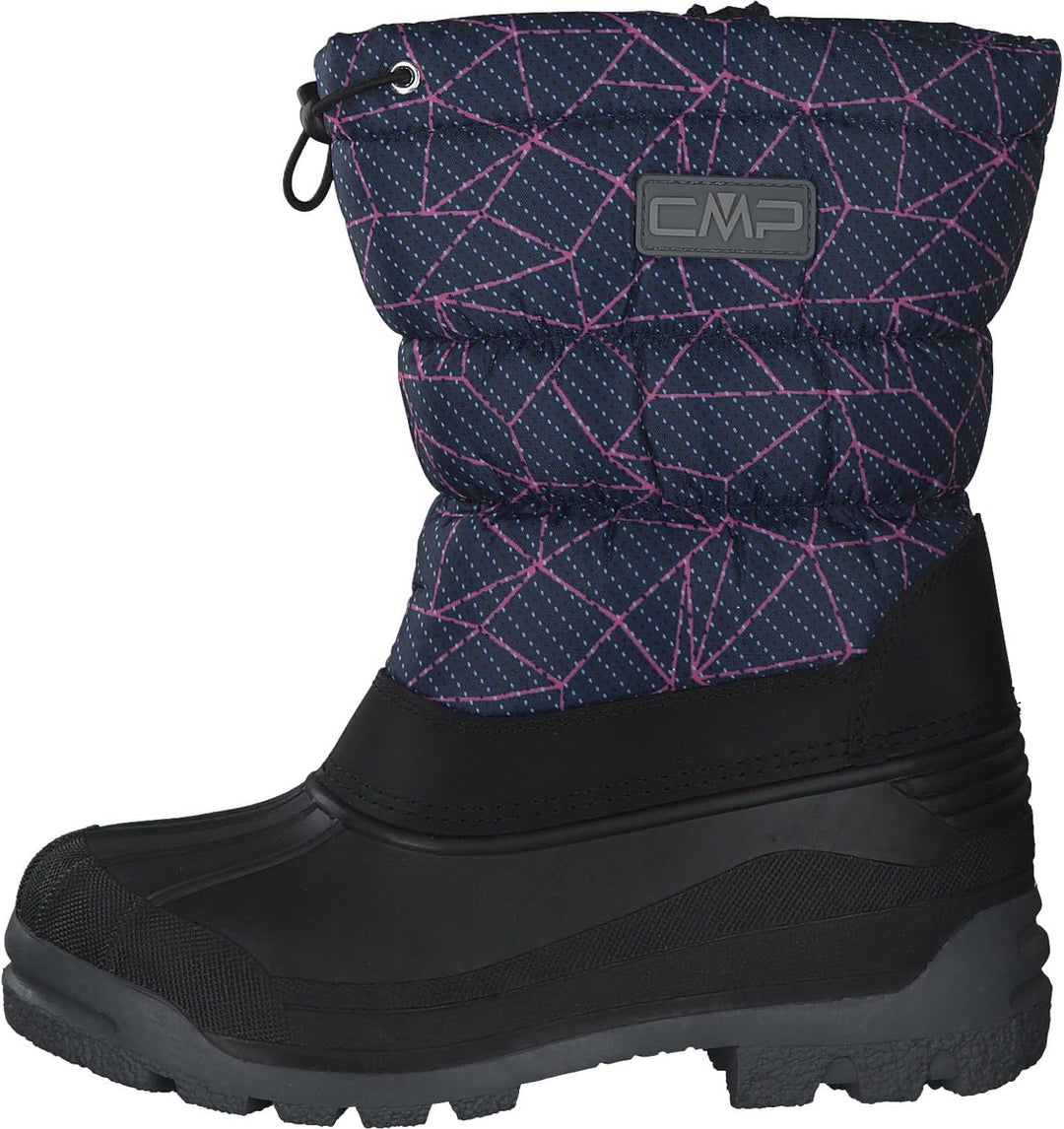 CMP Unisex Kinder Kids Sneewy Snowboots Schnee-Stiefel 25 EU Blau Pink B Blue Fucsia, 25 EU Blau Pin