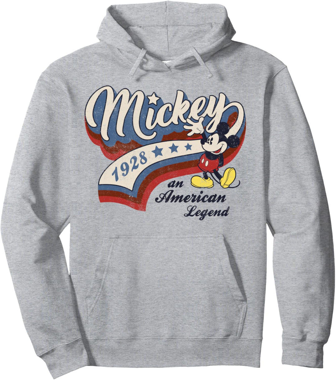 Disney Mickey And Friends Mickey American Legend 1928 Pullover Hoodie