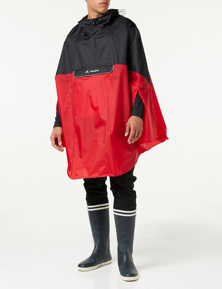Vaude Covero Poncho II M indian red, M indian red
