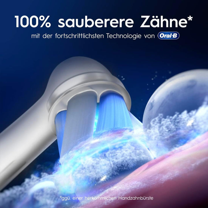 Oral-B iO Series 9 Elektrische Zahnbürste/Electric Toothbrush, 2 Aufsteckbürsten, 7 Putzmodi, Zahnpf