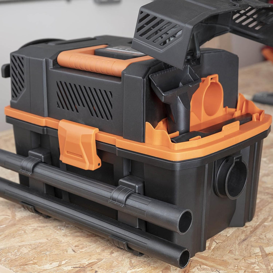 Evolution Power Tools R15VAC (EU) Nass-/Trockensauger, Black Kabelgebunden Mehrzwecksauger