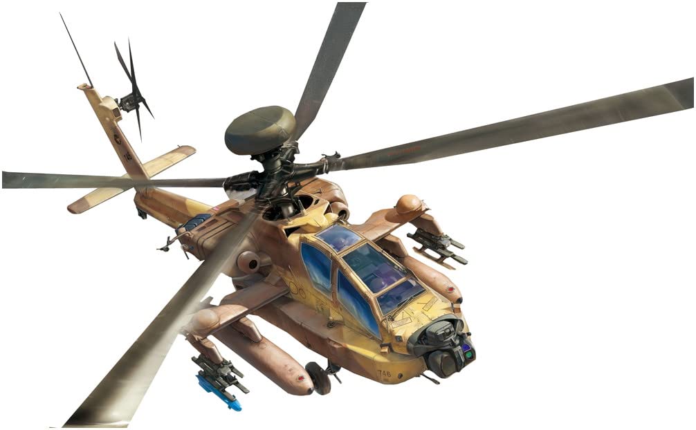 TAKOM 2605 AH-64DI SARAF Attack Helicopter amerikanischer Kampfhubschrauber Massstab 1:35 Modellbau