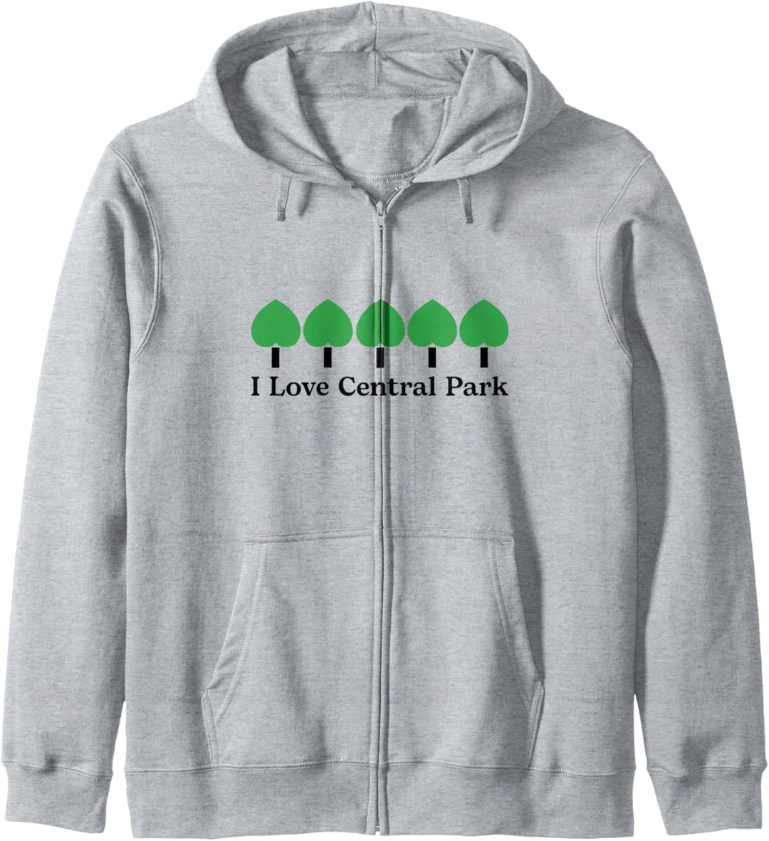 Ich liebe Central Park Kapuzenjacke