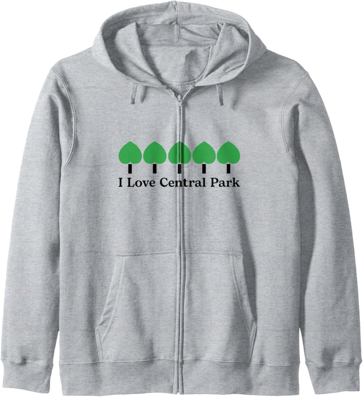 Ich liebe Central Park Kapuzenjacke