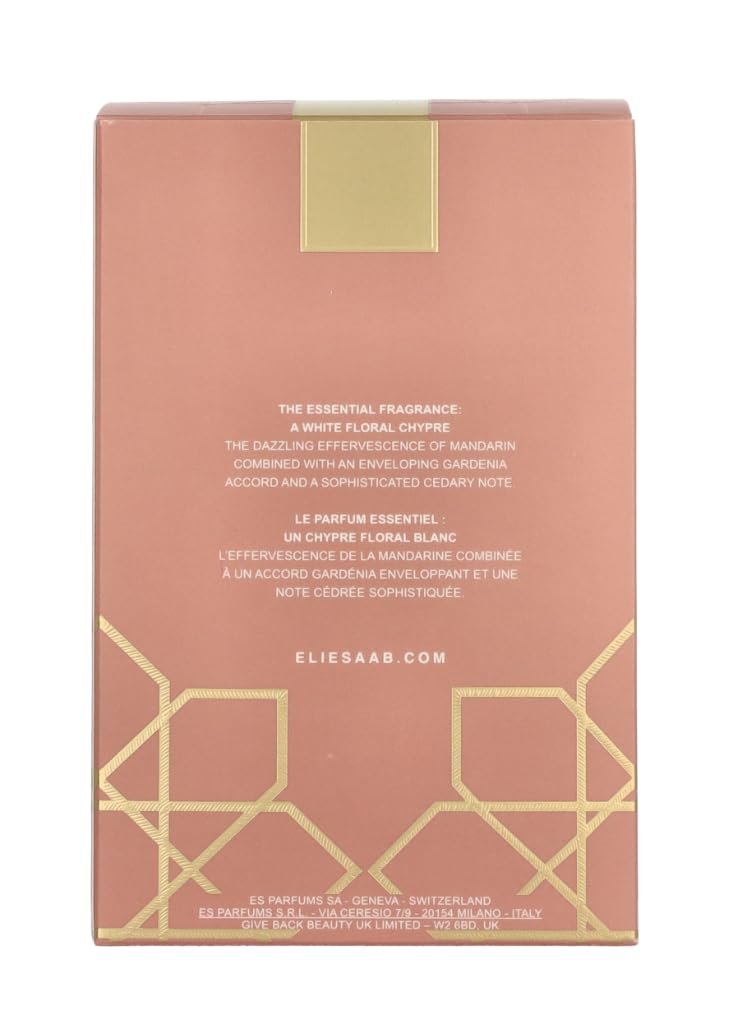 Elie Saab Le Parfum Essentiel Edp Spray Aromático 90 ml (1er Pack), Aromático 90 ml (1er Pack)
