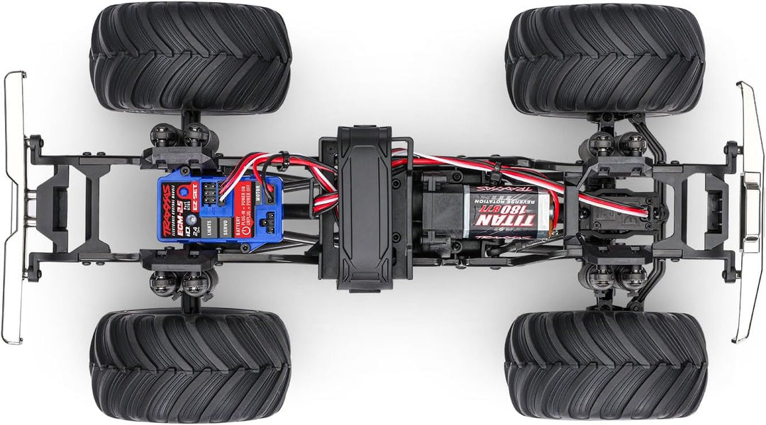 TRAXXAS TRX-4MT Chevy K10 schwarz 4x4 1/18 Monster-Truck RTR Brushed, mit Akku und USB Ladegerät