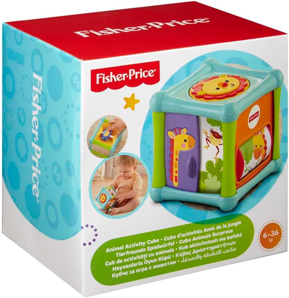 Fisher-Price BFH80 Tierfreunde Spielwürfel