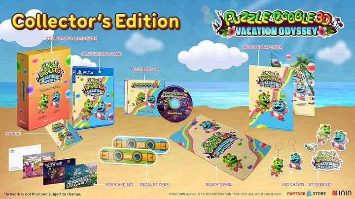 Puzzle Bobble 3D: Vacation Odyssey Collector’s Edition - [PlayStation 4], PlayStation 4
