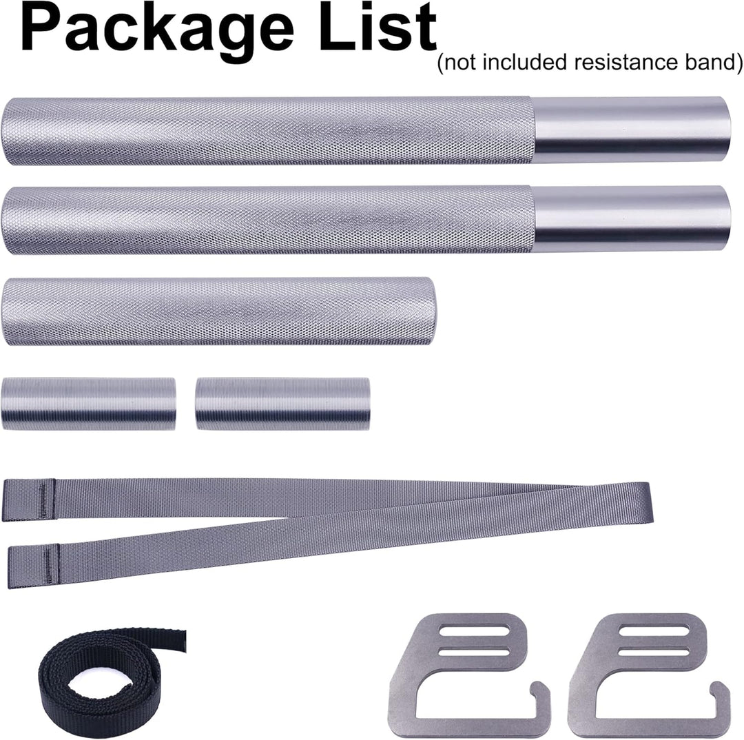 J Bryant Fitness-Widerstandsband, Übungsstange, grosser Haken, robuste Stange 96 cm lange Stange, 96