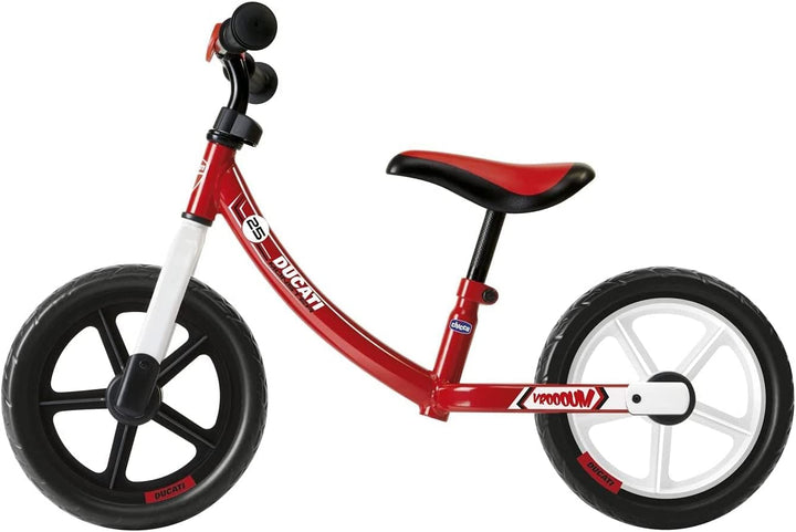 Chicco Ducati Balance Bike+ für Kinder 2-5 Jahre, Kinder Laufrad fürs Gleichgewicht, mit höhenverste