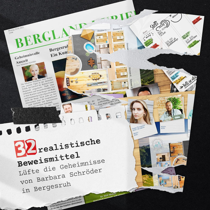 The Unknown Fall 3: Mörderische Auszeit | Das Krimispiel für True-Crime-Fans | 1-6 Spieler | Inkl. 3