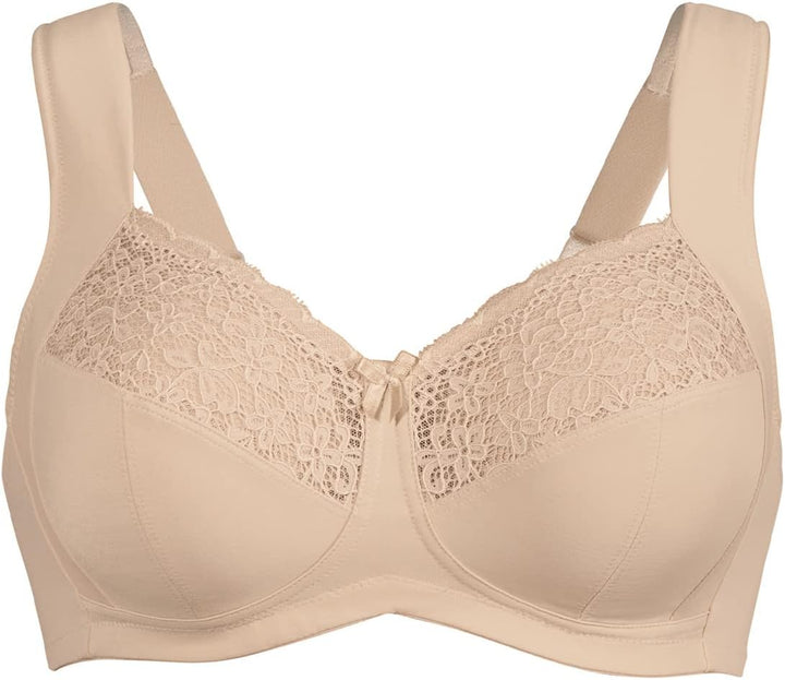 Rosa Faia Damen Havanna Entlastungs Bügelloser BH 80A Desert, 80A Desert