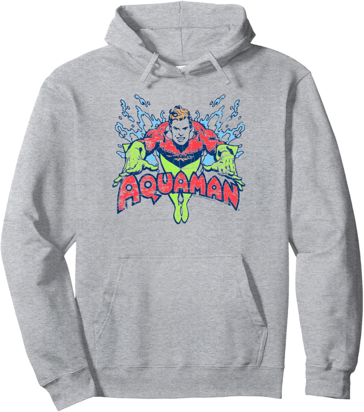 Aquaman Splish Splash Pullover Hoodie