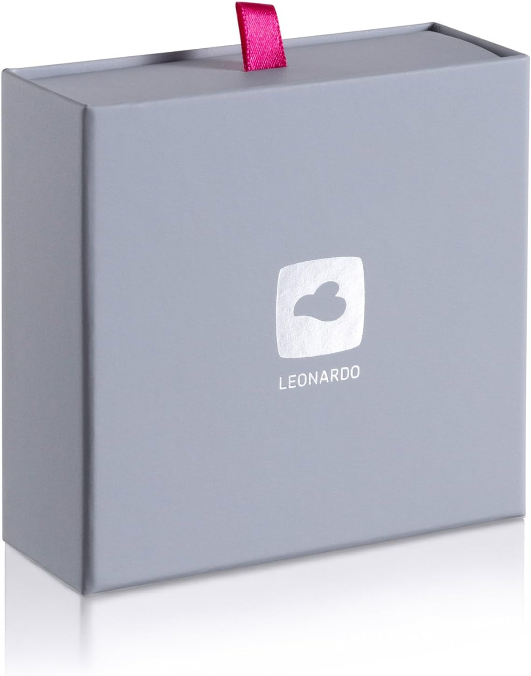 Leonardo Jewels Clip&amp;Mix Paola Halskette aus Edelstahl, klassische silberfarbene Erbskette, mittelll