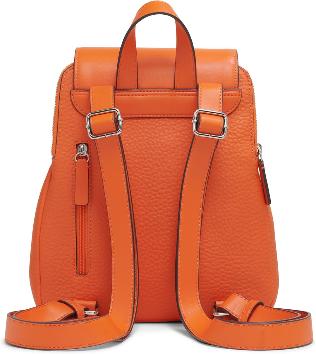 Calvin Klein Damen Elaine Bubble Lamb Novelty Key Item Flap Backpack Rucksack Mandarin, Mandarin