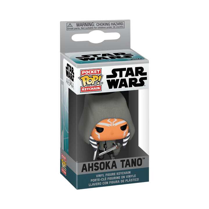 Funko Pop! Keychain: Ahsoka - Ahsoka Tano mit Dual Lightsabers - Star Wars Ahsoka - Neuartiger Schlü