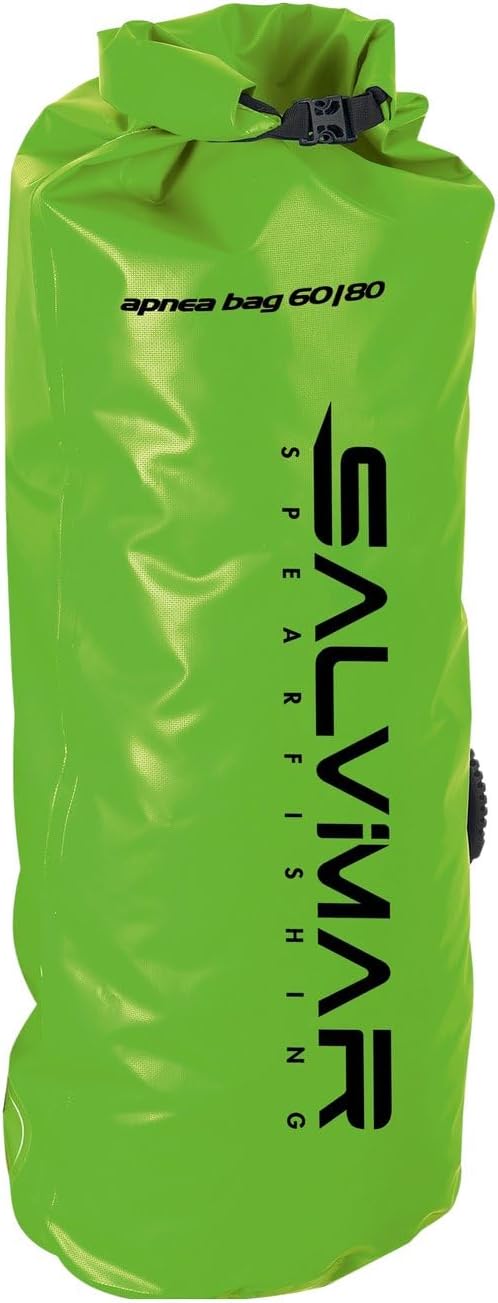 SALVIMAR Dry Back Pack 60/80, Unisex Erwachsene Unterwassertasche 44x28x95 80lt Grün, 44x28x95 80lt