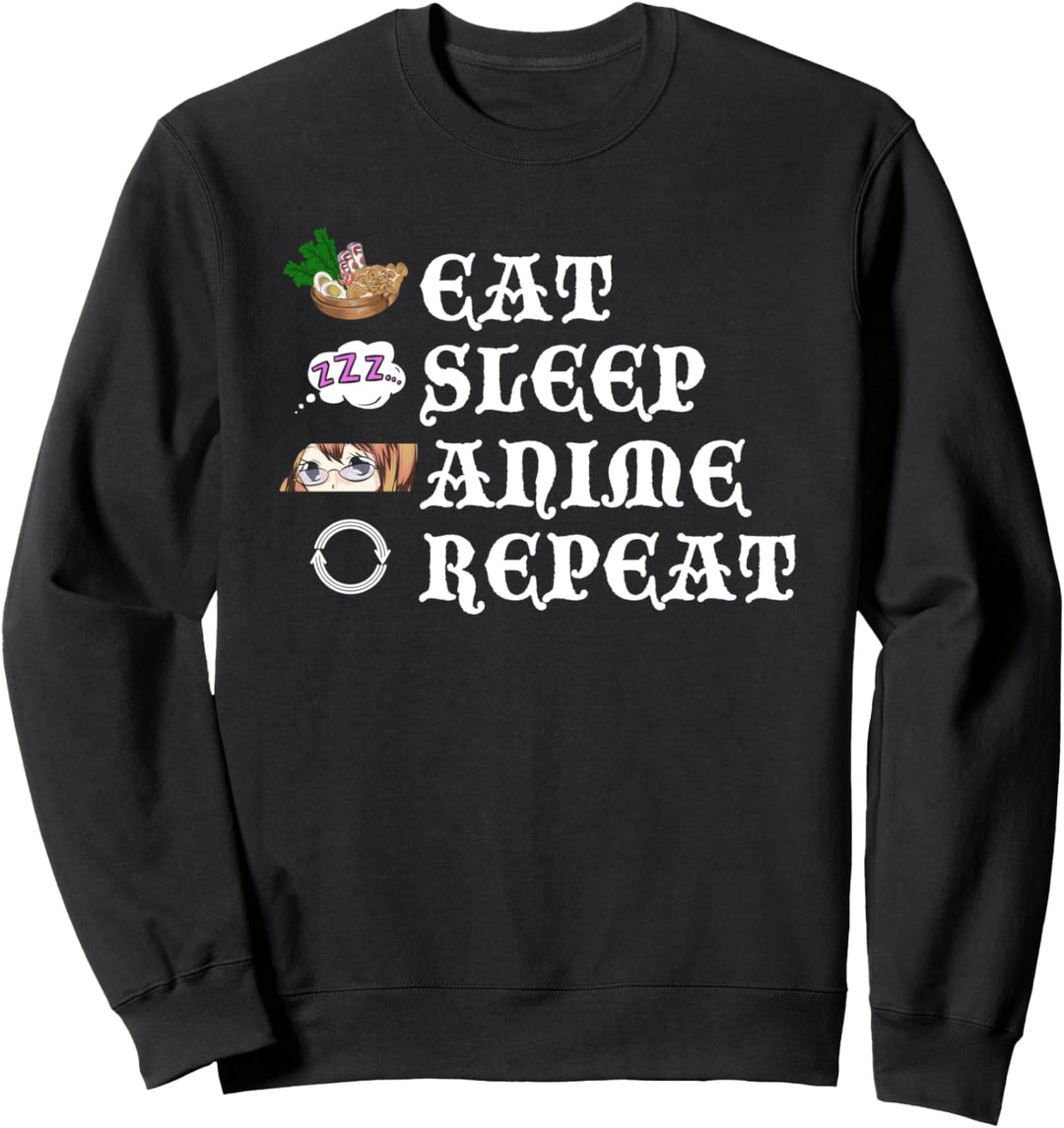 Nudelsuppe Japanischer Otaku Kawaii Ramen Lustiges Anime Sweatshirt