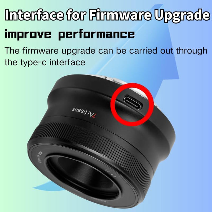 7artisans AF 27 mm F2.8 Autofokus-Objektiv, Weitwinkel-APS-C faszinierendes Autofokus-Kameraobjektiv