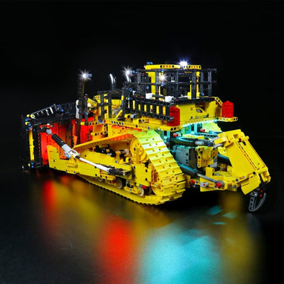 Led Licht Set für Lego Cat D11 Bulldozers,Dekorations Led Beleuchtungs Set für Lego 42131 Technic Ca