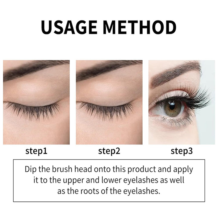 Wimpernwachstumsserum 4ML, Wimpernserum mit langanhaltender Wirkung für Dickeres, Schützt & kräftigt