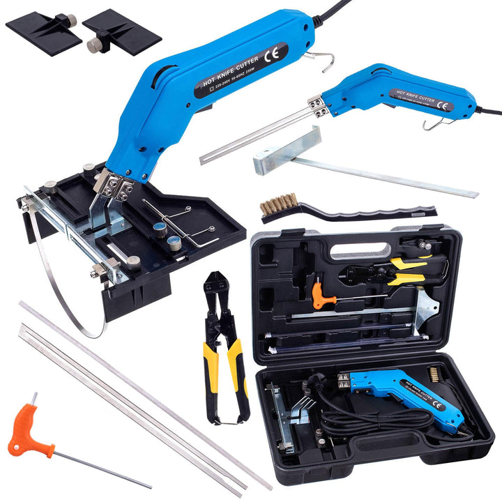 TC TECHNIC 250W Styroporschneider Elektrische Heissmesser Schaumschneider mit 3 Klingen 0-600℃ Styro