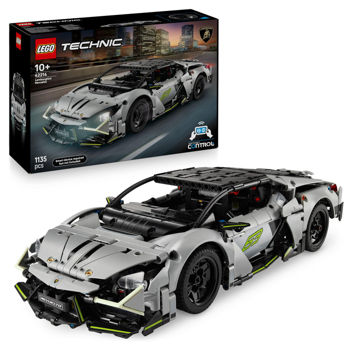 LEGO Technic Lamborghini Revuelto Supersportwagen Spielzeug – ferngesteuertes Automodell mit Lichtfu