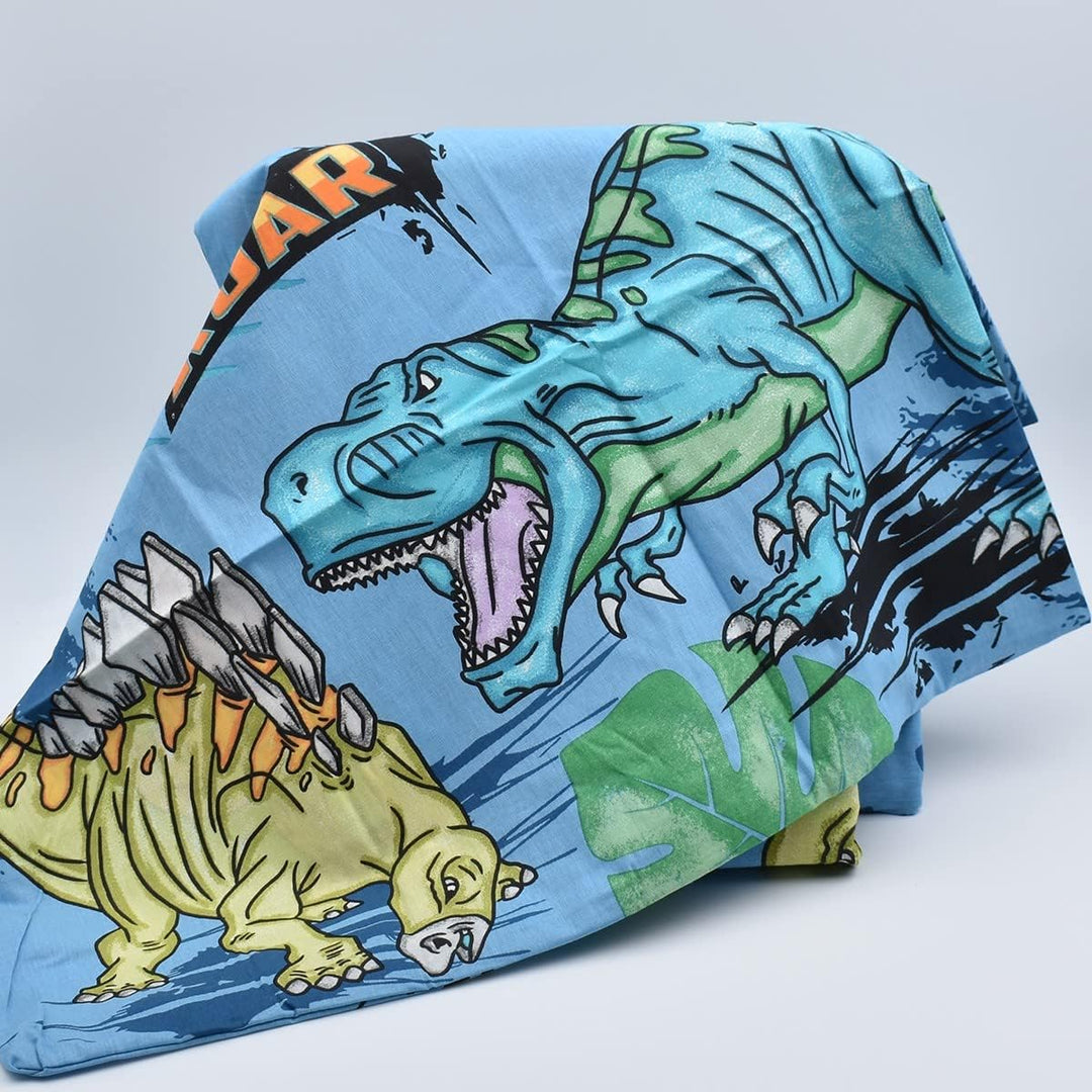 hermet Dinosaurier, Bettwäsche-Set für Einzelbett, 100% Baumwolle