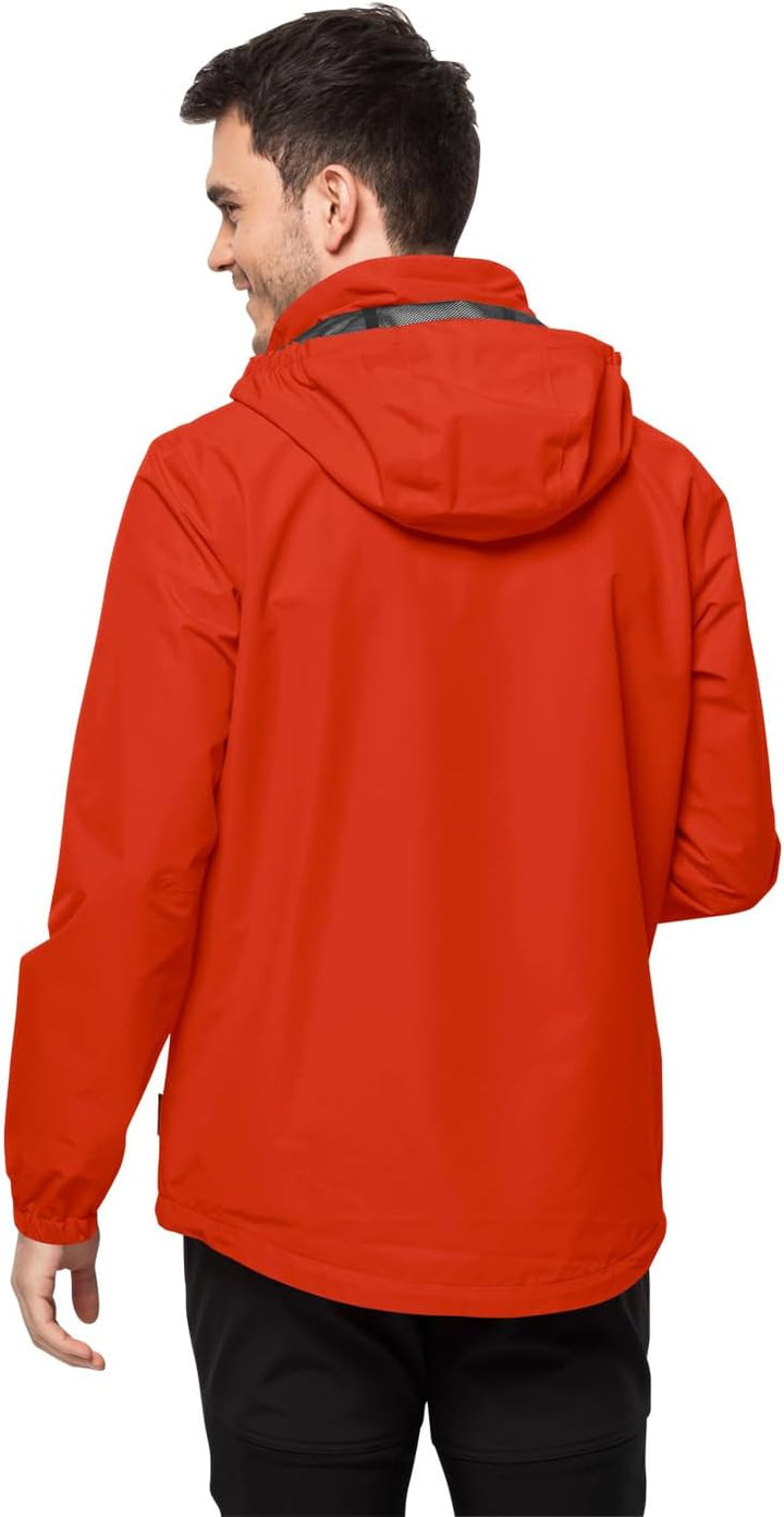 Jack Wolfskin Herren Stormy Point 2l Jkt M Jacket (1er Pack), S strong red